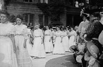 Students at Vassar Commencement Ceremony, June 1908