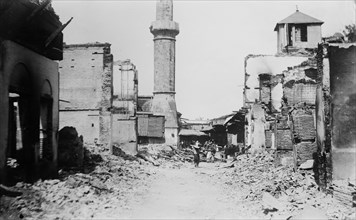 Aftermath of the Armenian massacres of 1909, Adana, Ottoman Empire (Turkey) ca. 1909