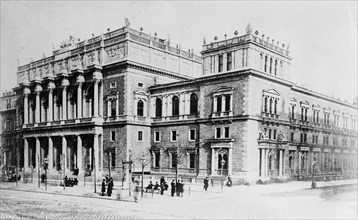 Building of the Wiener Bo?rse AG (the Vienna Stock Exchange), Austria ca. 1910-1915