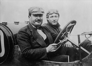 Albert Guyot, French Race car driver ca. 1910-1915