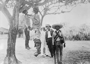 Rebel spies executed at Panuco ca. 1910s