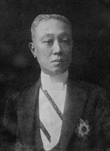 Japanese politician Prince Saionji Kinmochi (1849-1940). who served as Prime Minister from 1906 to 1908 and from 1911 to 1912