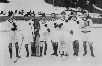 American Hockey Team, St. Moritz ca. 1910-1915