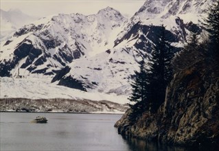 1973 - Pederson Glacier and Lagoon (boat), Aialik Bay, Alaska