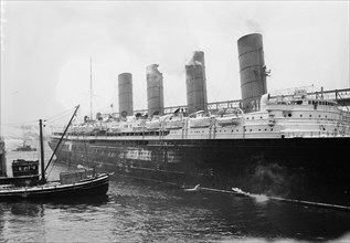 Passenger ship Lusitania ca. 1910-1915