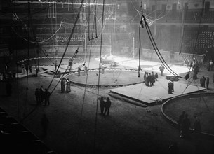 Preparing for Circus Week - Madison Square Garden - March 21, 1913