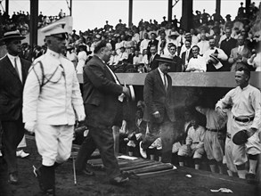 President Taft at the Washington - Chicago baseball game 2/4/1930
