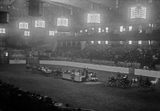 Indoor horse show ca. 1912