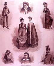 Fashions of the Day ca. 1870s?