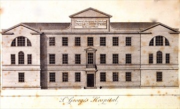 St. George's Hospital ca. 1740