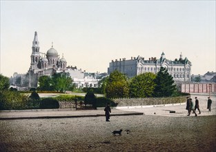 Turemnaja Place, Odessa, Russia, (i.e., Ukraine) ca. 1890-1900
