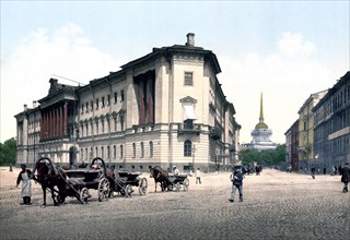 Admiralty and War Offices, St. Petersburg, Russia ca. 1890-1900
