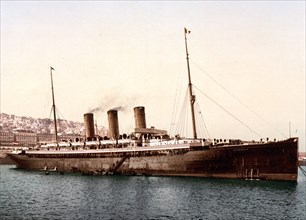 Steamship 'Normannia', Algiers, Algeria ca. 1899