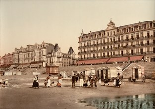 The hotels, Blankenberghe, Belgium ca. 1890-1900