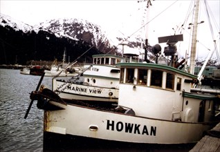 5/19/1973 - Seward boat harbor, Seward Alaska
