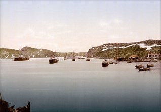 General view, Port Catherine, Kola Peninsula, Russia ca. 1890-1900