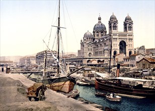 The cathedral, Marseilles, France ca. 1890-1900