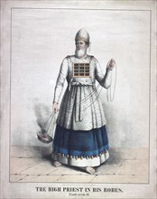 The high priest in his robes ca. 1849-1853
