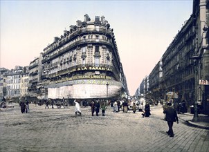 Rue de la Republic, Marseilles, France ca. 1890-1900