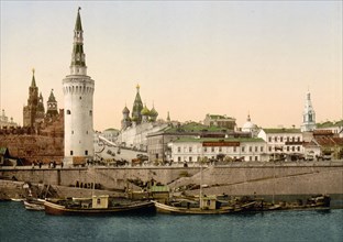 The Kremlin towards the Place rouge, Moscow, Russia ca. 1890-1900