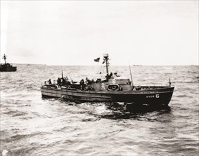 probably June 1944 - The USCG-6 (83334) off Normandy.