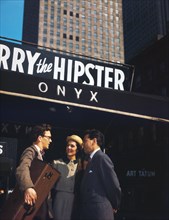 Toots Thielemans, Adele Girard, and Joe Marsala, Onyx, New York, N.Y., ca. 1948