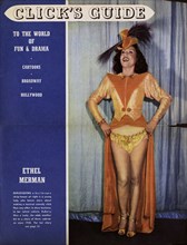 Ethel Merman on the cover of Click's Guide ca. 1930-1940