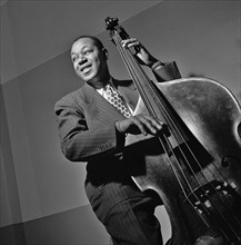 Jazz bassist Al Hall, ca. July 1947