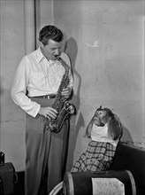 Portrait of Charlie Barnet and Re-Bop, ca. Aug. 1946