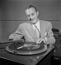 Portrait of Tommy Dorsey, WMCA, New York, N.Y., ca. Oct. 1947