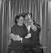 Portrait of Brick Fleagle and Mrs. Brick Fleagle, between 1946 and 1948