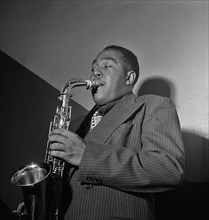 Portrait of Charlie Parker, Carnegie Hall, New York, N.Y., ca. 1947