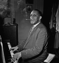 Portrait of Willie Smith in his apartment, ca. Jan. 1947