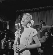 Portrait of June Christy and Red Rodney, Club Troubadour, New York, N.Y., ca. Sept. 1947
