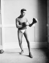 Photograph showsboxer Battling (Barty) Mantell. ca. 1910-1915