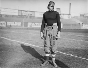 L. R. (Leslie Russell) Clark (Class of 1918), who was a freshman quarterback for the Brown University football team - ca. October 24, 1914