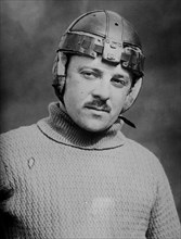 French Motorcycle Racer Andre Grapperon ca. 1910-1915
