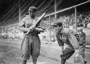 Al Bridwell & Jimmy Archer, Chicago NL ca. 1913
