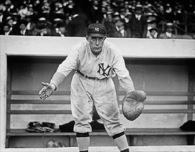 Baseball player Dick Gossett, New York Yankees ca. 1910-1915