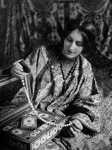French actress, dancer, and silent film star Stacia Napierkowska ca. 1910-1915