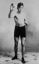 Bob K.O. Sweeney, boxer, probably early in his career, 1911 or 1912