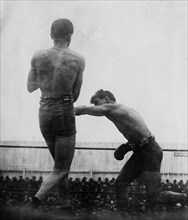 Boxer Adolph Wolgast in bout with Willie Ritchie near San Francisco ca. November 1912