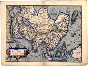 Abraham Ortelius - First World Atlas ca. 1570 - Asia