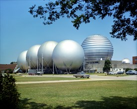 Gas Dynamics Laboratory or Spheres NASA Langley ca. 1965