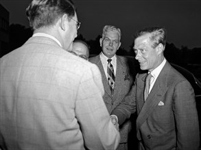 Duke of Windsor Visits the Lewis Flight Propulsion Research Laboratory ca. 1951