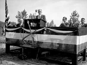 1956 - Groundbreaking Ceremony at the NACA's Plum Brook Station