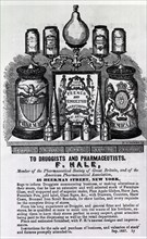 To Druggists and Pharmaceutists ca. 1857