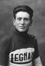 Italian cyclist Ermanno Vallazza ca. 1927