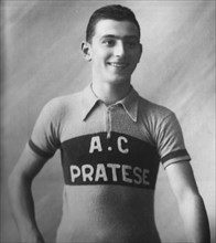 Italian cyclist Fiorenzo Magni ca. 1936 or 1937