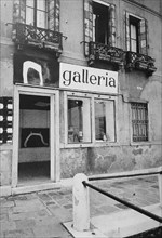 Galleria Numero di Fiamna Vigo. Venice, Campo S. Stefano 1969